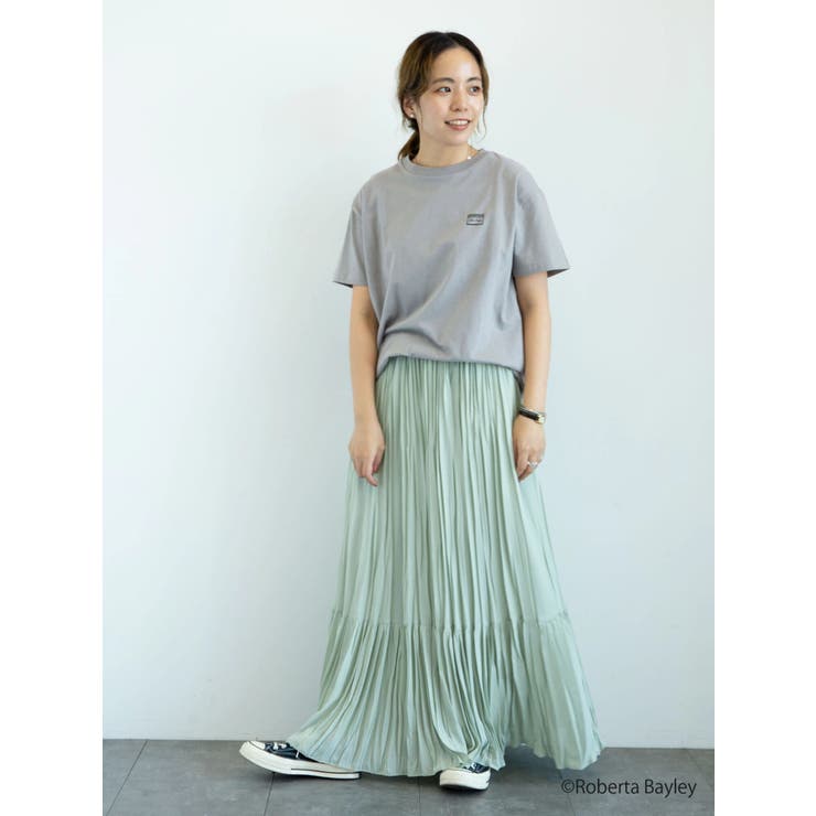 値下げ！ROBERTA BAYLEY カットソー ロンTEE セール】【Roberta Bayley(ロベルタ・ベイリー)】フォトプリントT