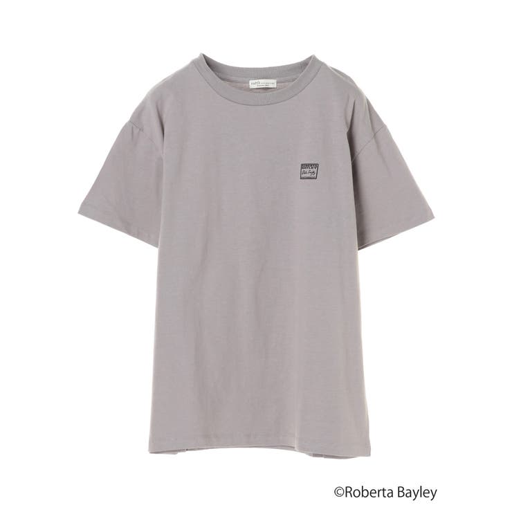 値下げ！ROBERTA BAYLEY カットソー ロンTEE セール】【Roberta Bayley(ロベルタ・ベイリー)】フォトプリントT