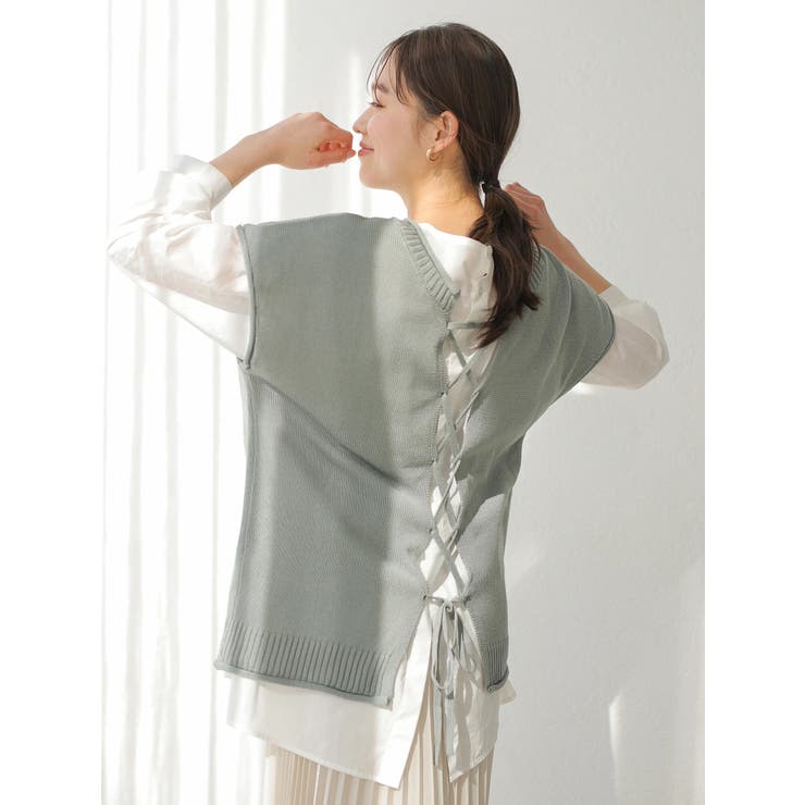 レースアップニットベスト 品番 Emew Earth Music Ecology アース ミュージックアンドエコロジー のレディースファッション通販 Shoplist ショップリスト レースアップニットベスト 品番 Emew Earth Music Ecology アース ミュージックアンドエコロジー のレディースファッション通販 Shoplist ショップリスト