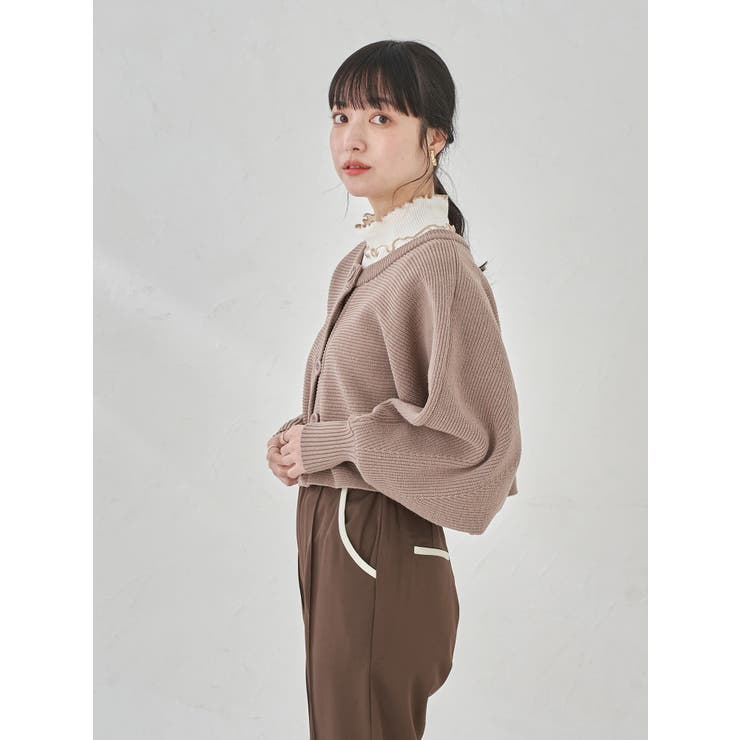 ニットショートカーディガン 品番 Emew Earth Music Ecology アース ミュージックアンドエコロジー のレディースファッション通販 Shoplist ショップリスト