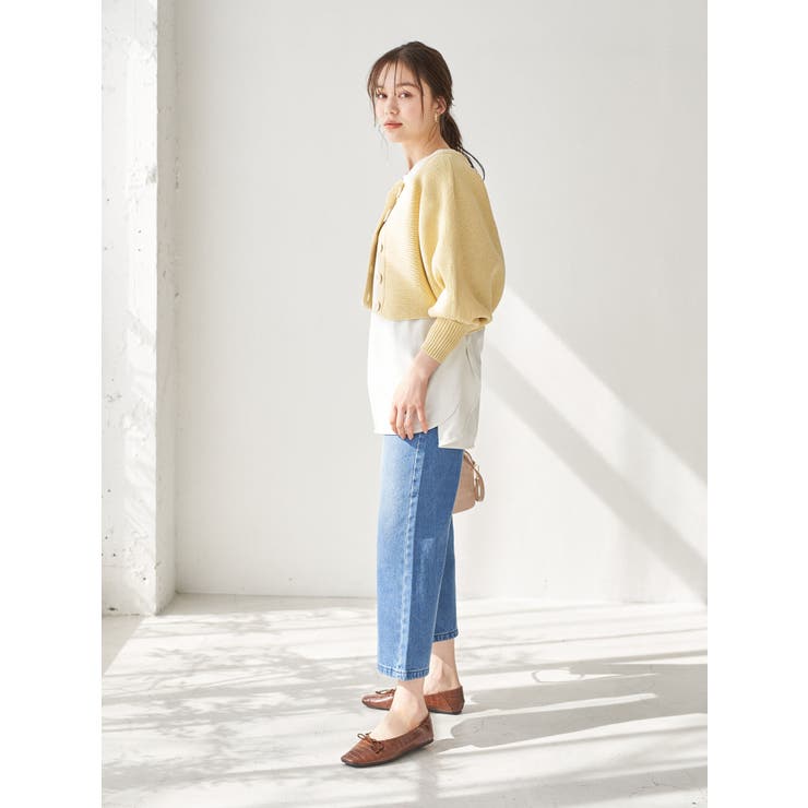 ニットショートカーディガン 品番 Emew Earth Music Ecology アース ミュージックアンドエコロジー のレディースファッション通販 Shoplist ショップリスト