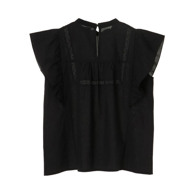 【完売品！】GO TO HOLLYWOOD ピンタックレースフリルブラウス　01 SALE50%OFF GotoHollywood/ゴートゥハリウッド 32480102