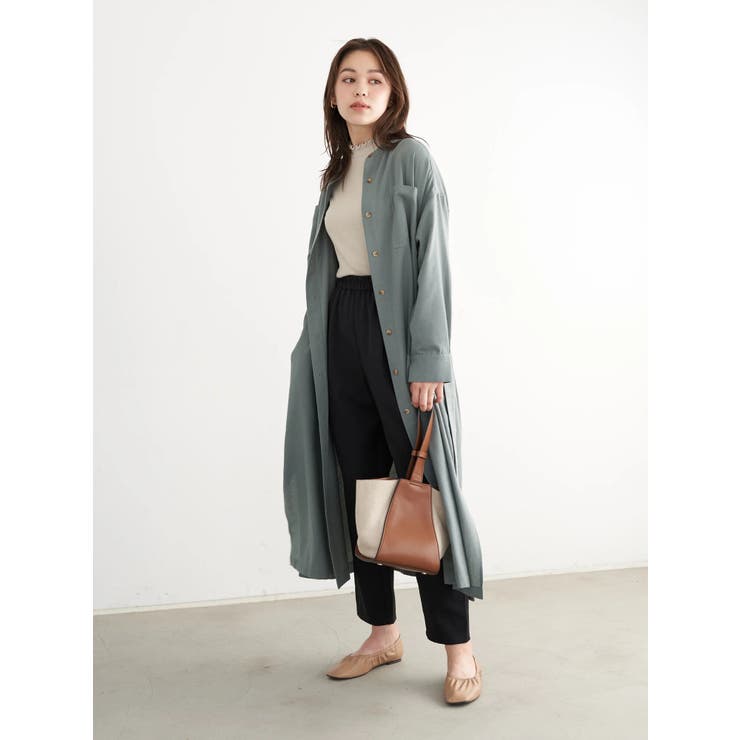 スッキリリラックステーパードパンツ | earth music&ecology  | 詳細画像14 