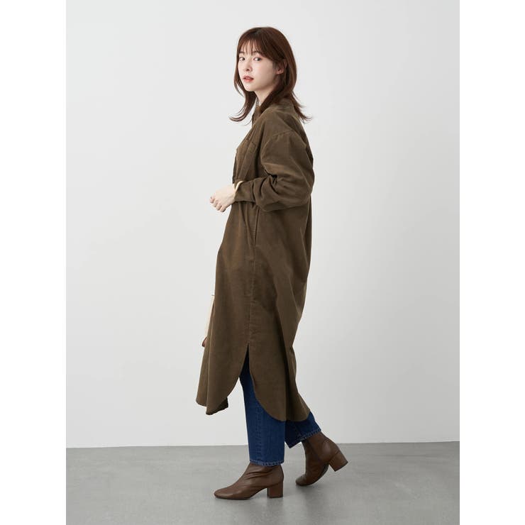 コーデュロイシャツワンピース 品番 Emew Earth Music Ecology アースミュージックアンドエコロジー のレディースファッション通販 Shoplist ショップリスト