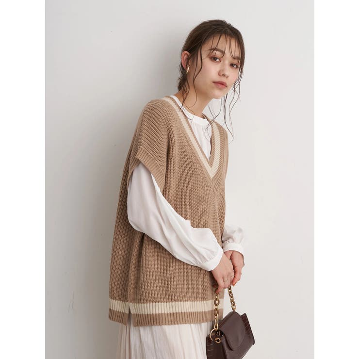 チルデンニットベスト 品番 Emew Earth Music Ecology アースミュージックアンドエコロジー のレディースファッション通販 Shoplist ショップリスト