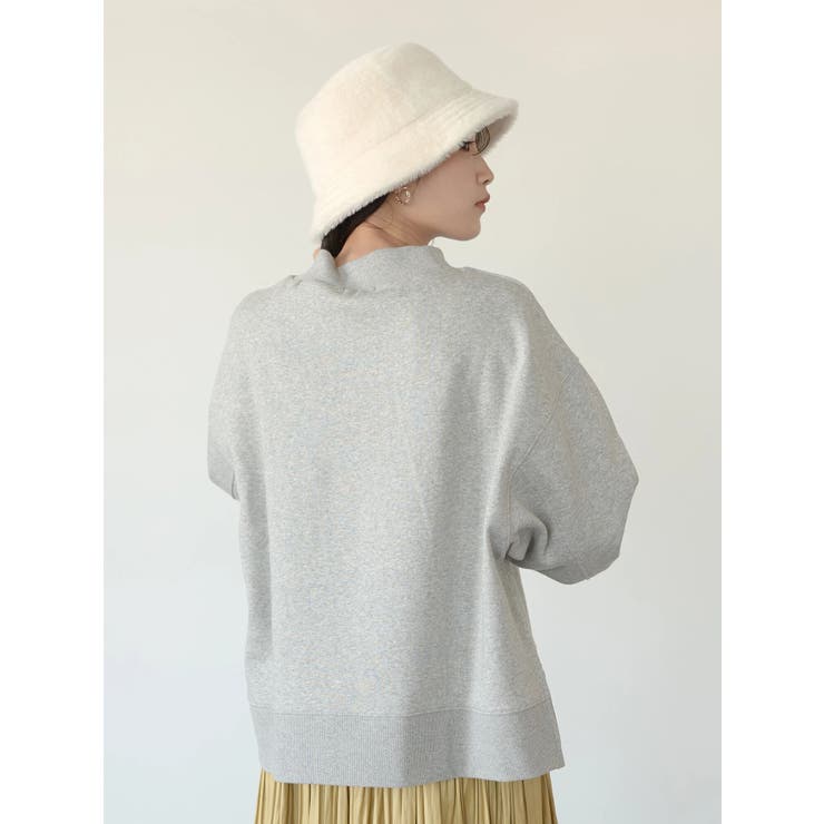 美品／ハチヤーズ裏起毛モックネック・プルオーバー／Mサイズ 裏起毛モックネックプルオーバー[品番：EMEW0032121]｜earth