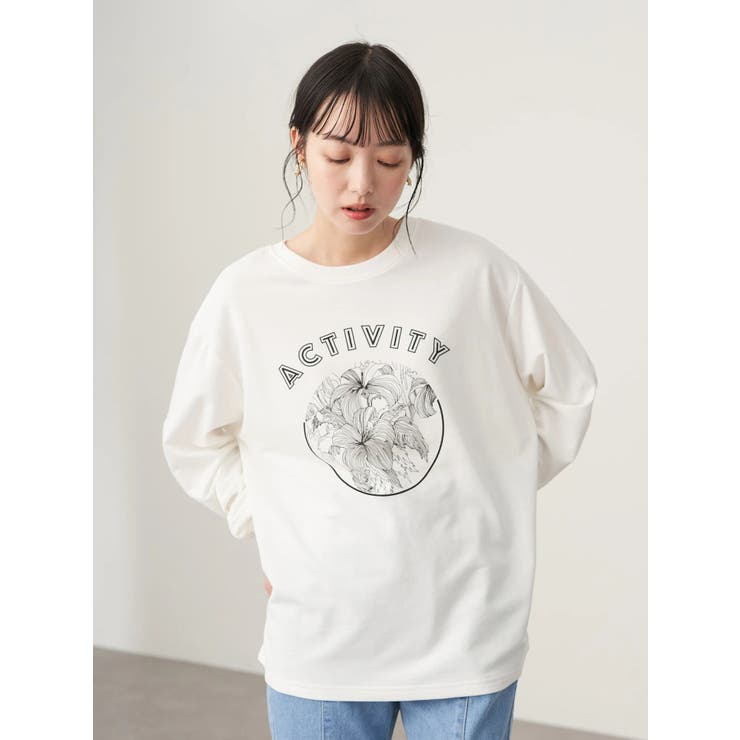 アソート柄プリントTシャツ[品番：EMEW0032792]｜earth music&ecology