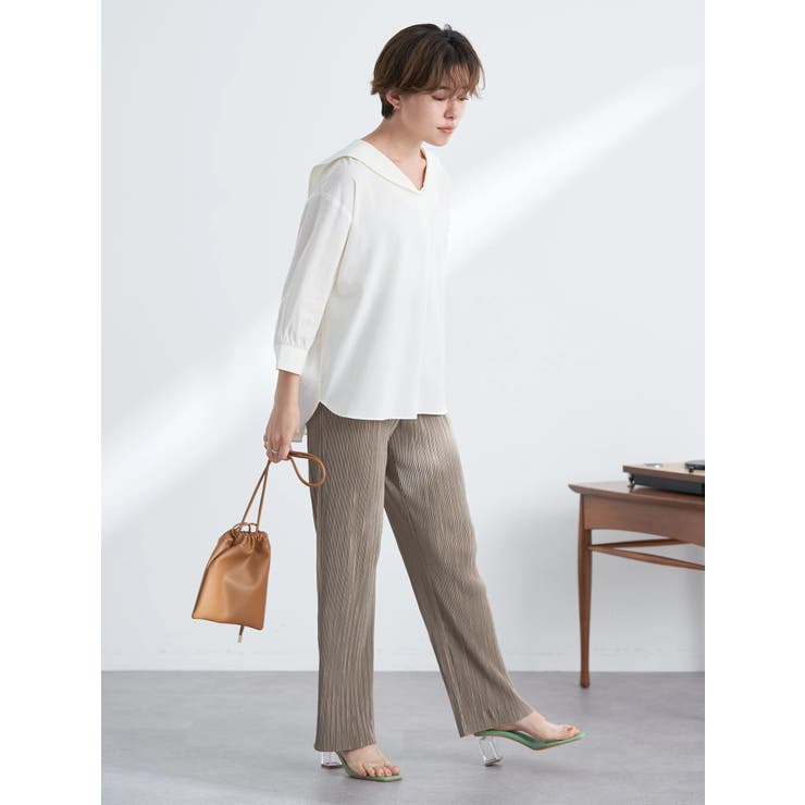 専用　arts&science アーツ　ウール　キャメル　テントライン　ブラウス 専用 arts&science アーツ ウール キャメル テントライン