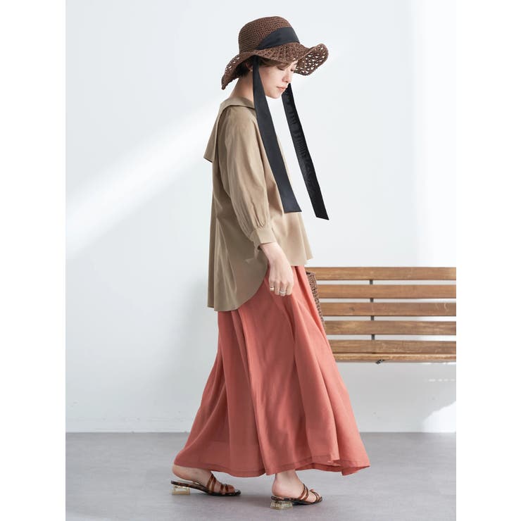 セーラーカラーブラウス[品番：EMEW0034003]｜earth