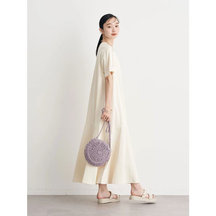 キッズ　カットソーワンピース hello swallow mina perhonen hello swallow ワンピース (cotton) - ミナ
