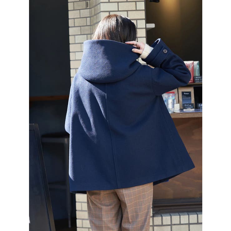 セール(SALE)開催中！ファッション通販 ショールカラーダッフルコート[品番：EMEW0037470]｜earth ジャケット・アウター