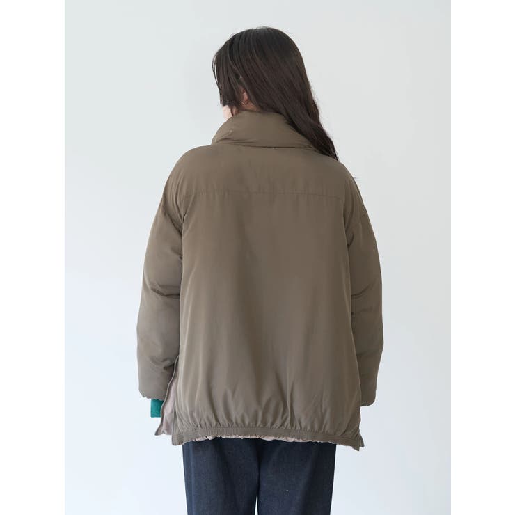 リバーシブル中綿ブルゾン[品番：EMEW0037372]｜earth music&ecology