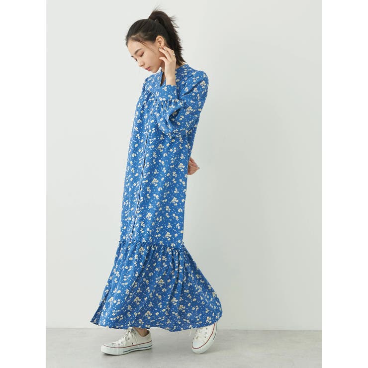 フラワードットワンピース[品番：EMEW0038334]｜earth music&ecology  