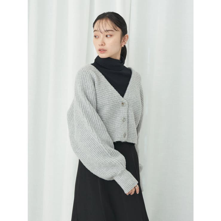 クロップドニットカーディガン 品番 EMEW0038237 earth music ecology アースミュージックアンドエコロジー レディース Shoplist