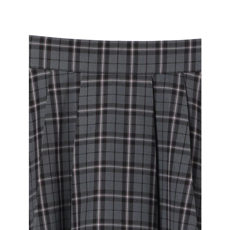 チェックフレアスカート[品番：EMEW0041994]｜earth
