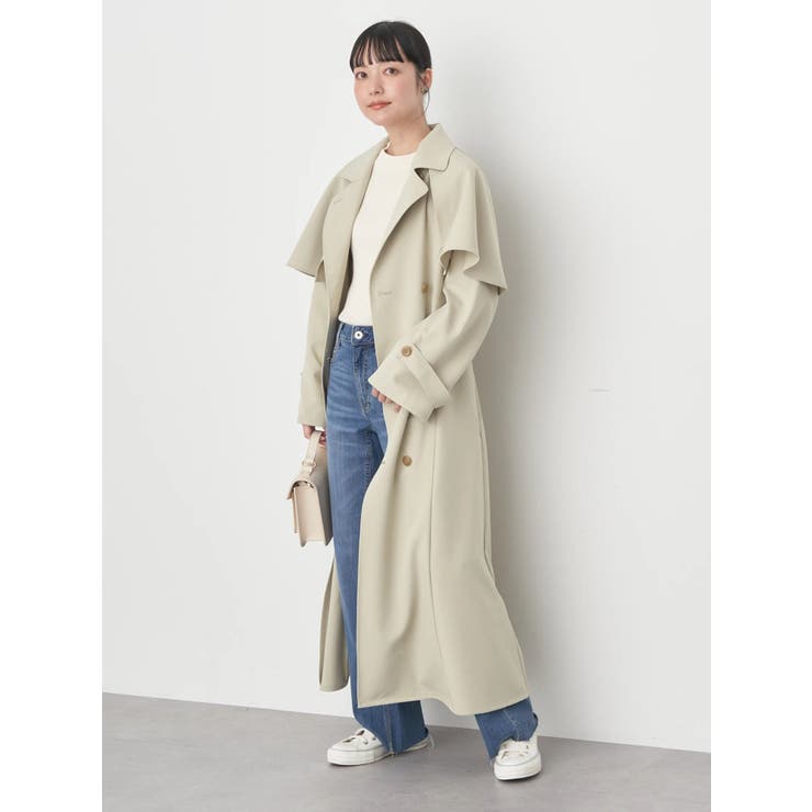 2WAYケープトレンチコート[品番：EMEW0042448]｜earth
