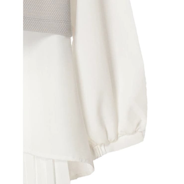 SET2点ベスト+バックプリーツブラウス | earth music&ecology  | 詳細画像23 