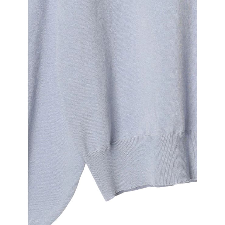 襟付きニットプルオーバー | earth music&ecology  | 詳細画像27 