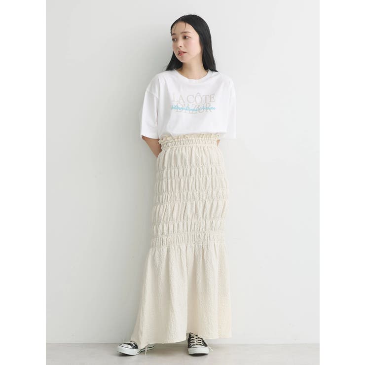 2wayシャーリングキャミワンピース | earth music&ecology  | 詳細画像5 