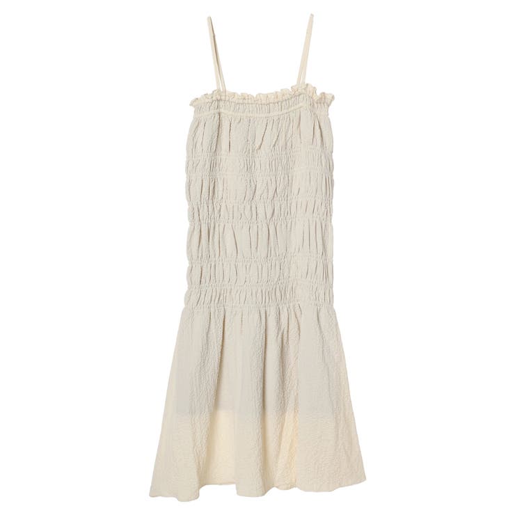 2wayシャーリングキャミワンピース | earth music&ecology  | 詳細画像30 