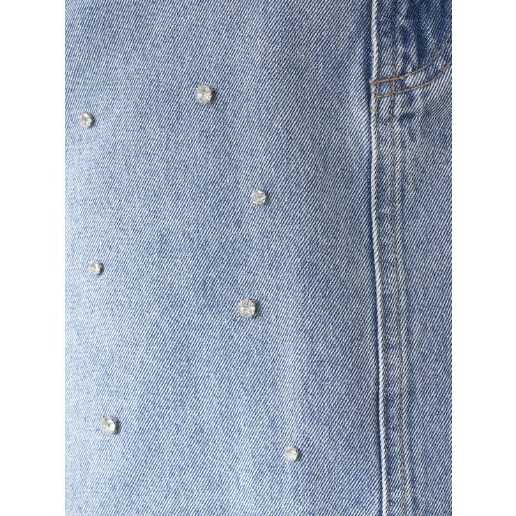 ビジューデニムミニスカート | earth music&ecology  | 詳細画像21 