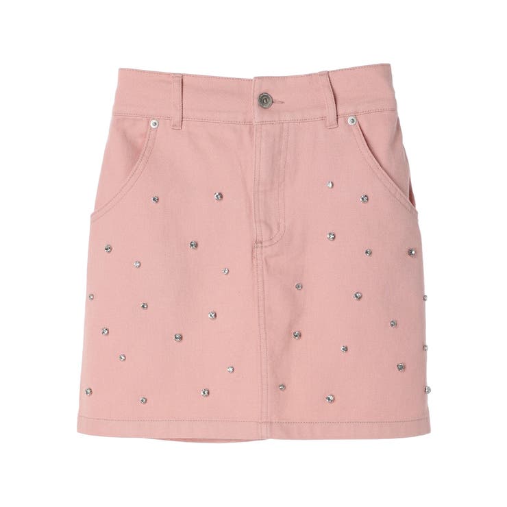 ビジューデニムミニスカート | earth music&ecology  | 詳細画像22 