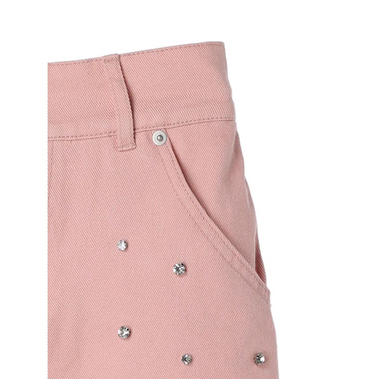 ビジューデニムミニスカート | earth music&ecology  | 詳細画像25 