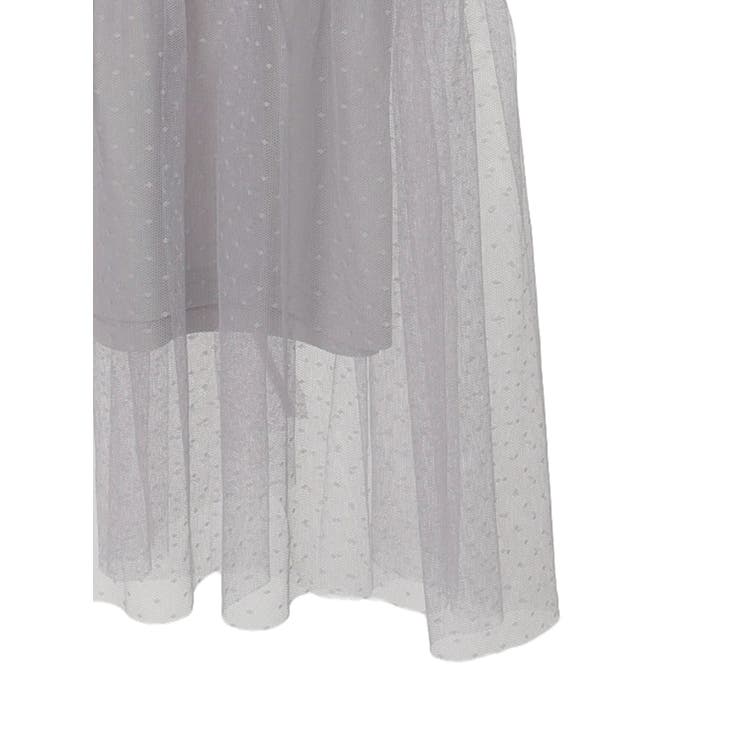 ドットチュールキャミワンピース | earth music&ecology  | 詳細画像20 