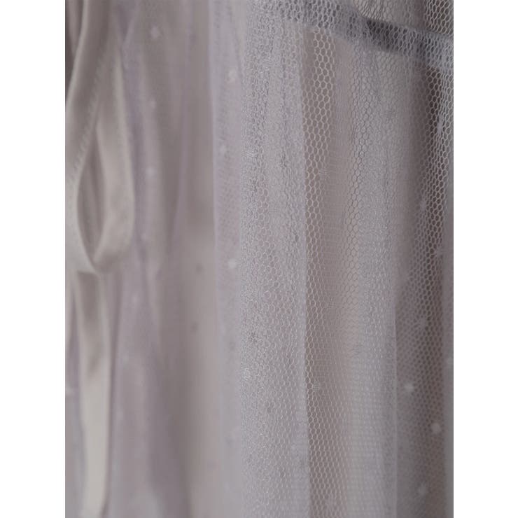 ドットチュールキャミワンピース | earth music&ecology  | 詳細画像23 