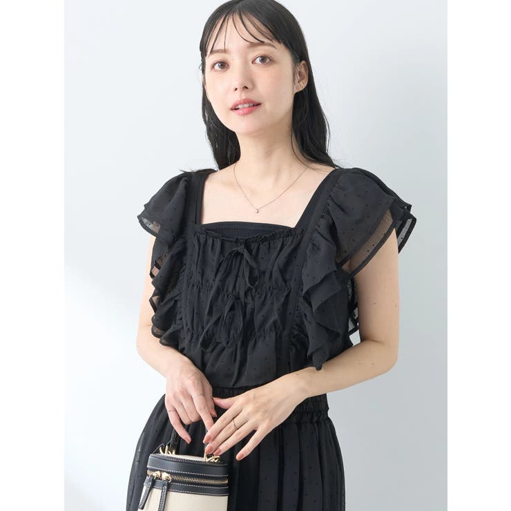 【新品タグ付】フリルドットビスチェcrinklecrinklecrinkle 新品タグ付】フリルドットビスチェcrinklecrinklecrinkle - メルカリ