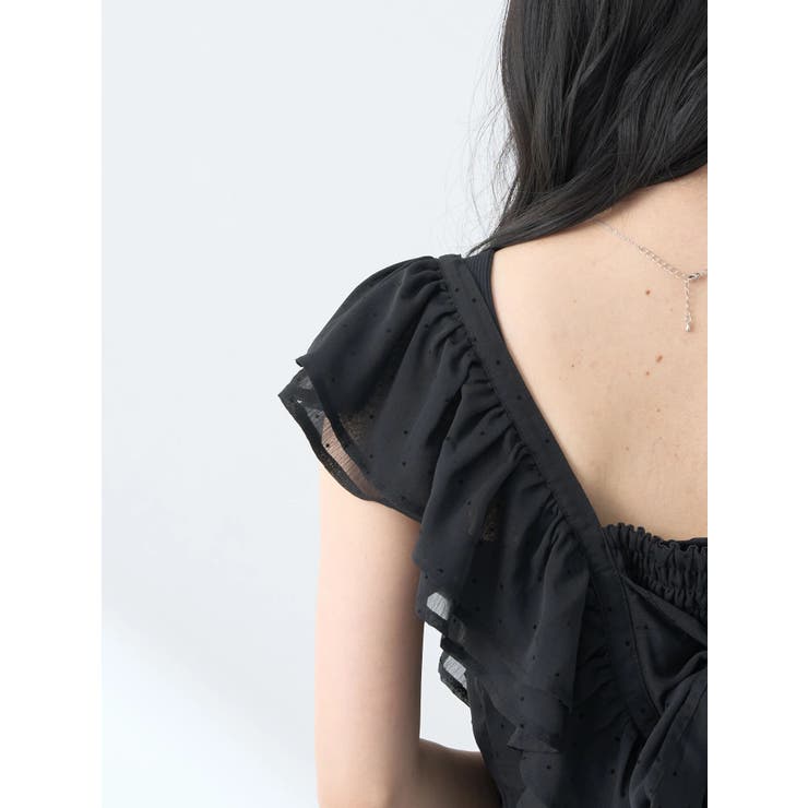 【新品タグ付】フリルドットビスチェcrinklecrinklecrinkle 新品タグ付】フリルドットビスチェcrinklecrinklecrinkle - メルカリ