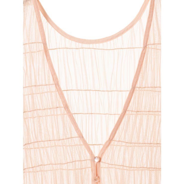 シャーリングチュールワンピース | earth music&ecology  | 詳細画像16 