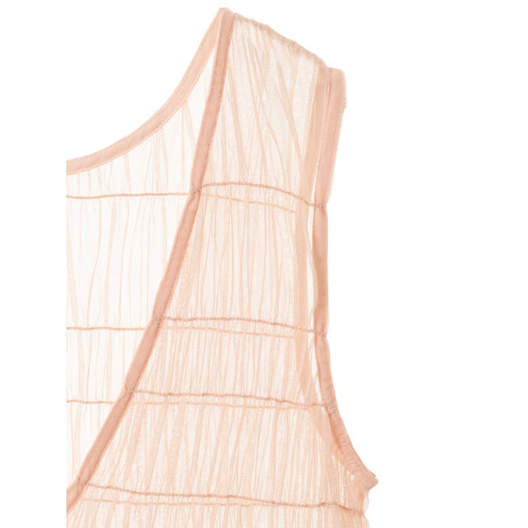 シャーリングチュールワンピース | earth music&ecology  | 詳細画像17 