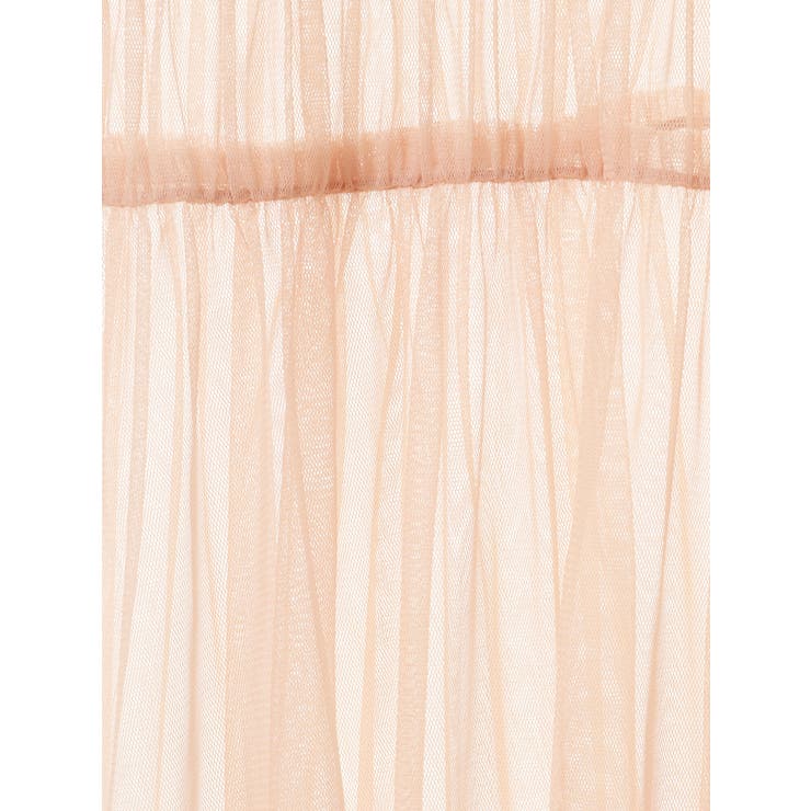 シャーリングチュールワンピース | earth music&ecology  | 詳細画像20 