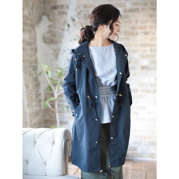 m ロングモッズコート[品番：GRPW0004574]｜Green Parks （グリーン  