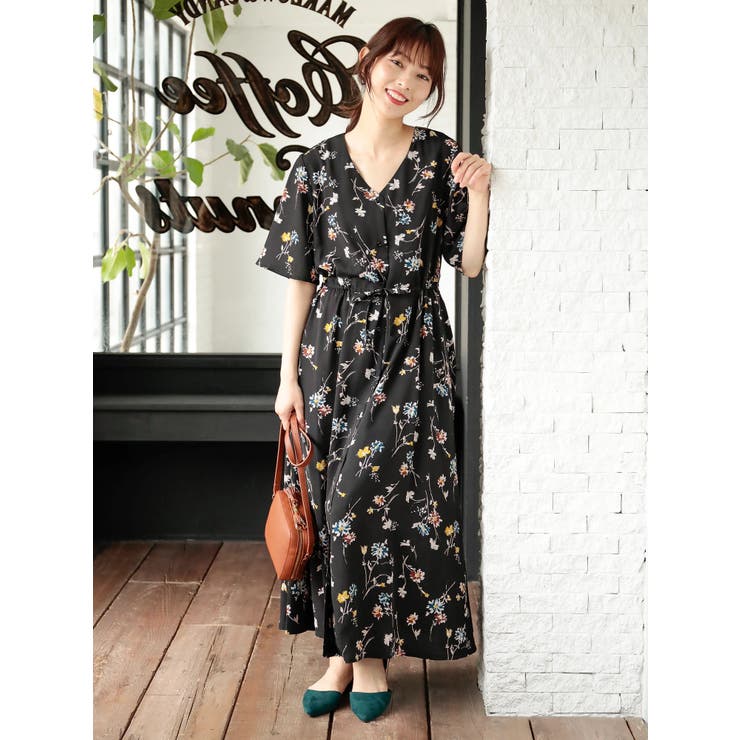 シーイン SHEIN リゾートスタイル♪華やかトロピカル花柄