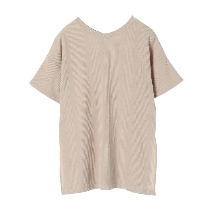 グレーベージュ | バックリングドットカットプルオーバー | Green Parks 