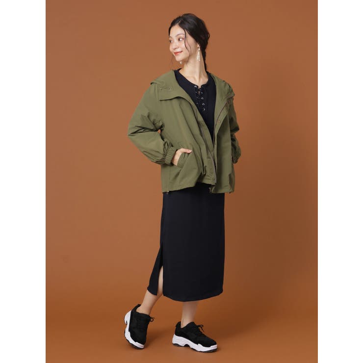 green parks - Green Parks　3ｗayライナー付きブルゾン　F　カーキ Green Parks 3wayライナー付きブルゾン F ネイビー 【公式