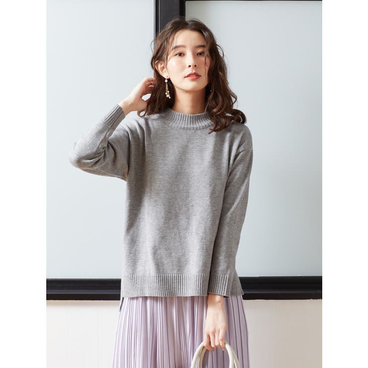 フィットネスウェア ハイネック グレー 1036 フィットネスウェア ハイネック グレー 1036