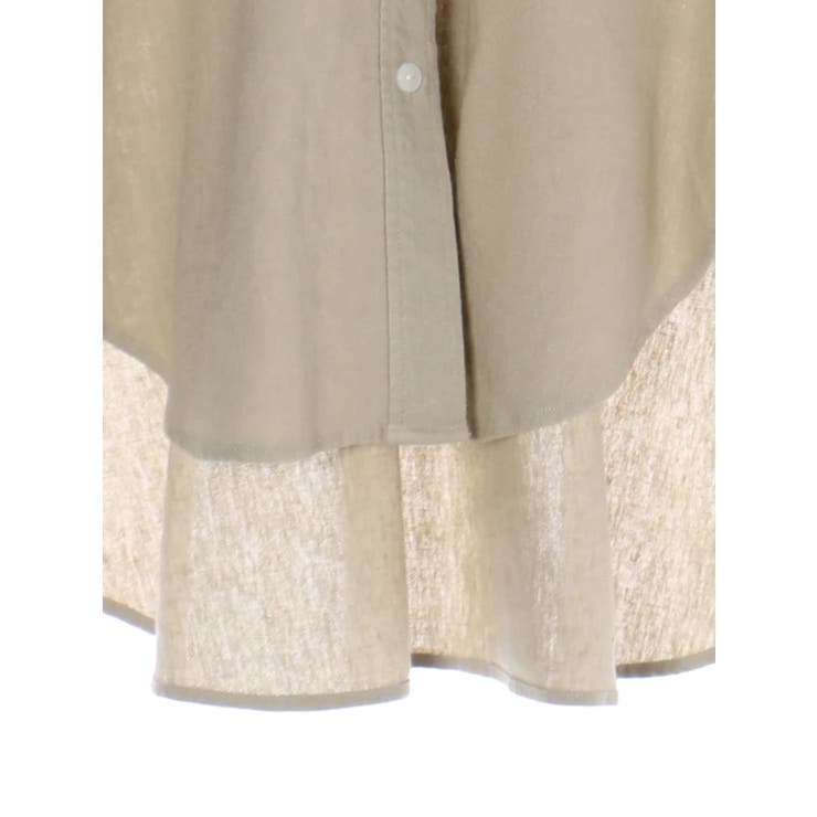 リネン両ポケットシャツ | Green Parks  | 詳細画像12 