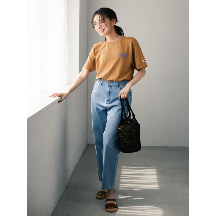 ・・デニムテーパードアンクルパンツ | Green Parks  | 詳細画像5 