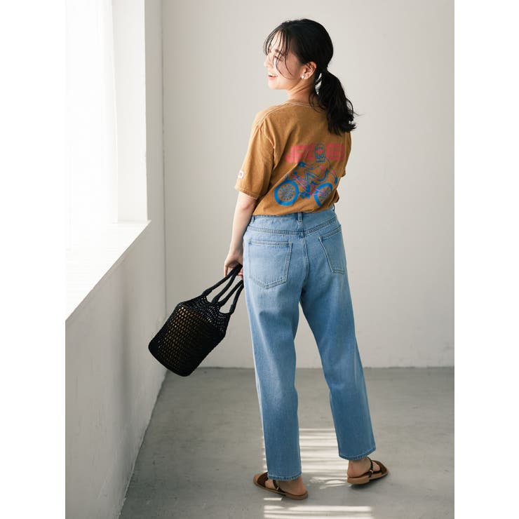 ・・デニムテーパードアンクルパンツ | Green Parks  | 詳細画像7 