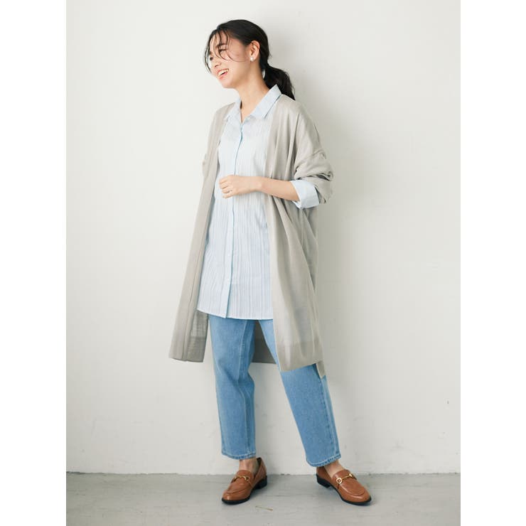 ・・デニムテーパードアンクルパンツ | Green Parks  | 詳細画像8 