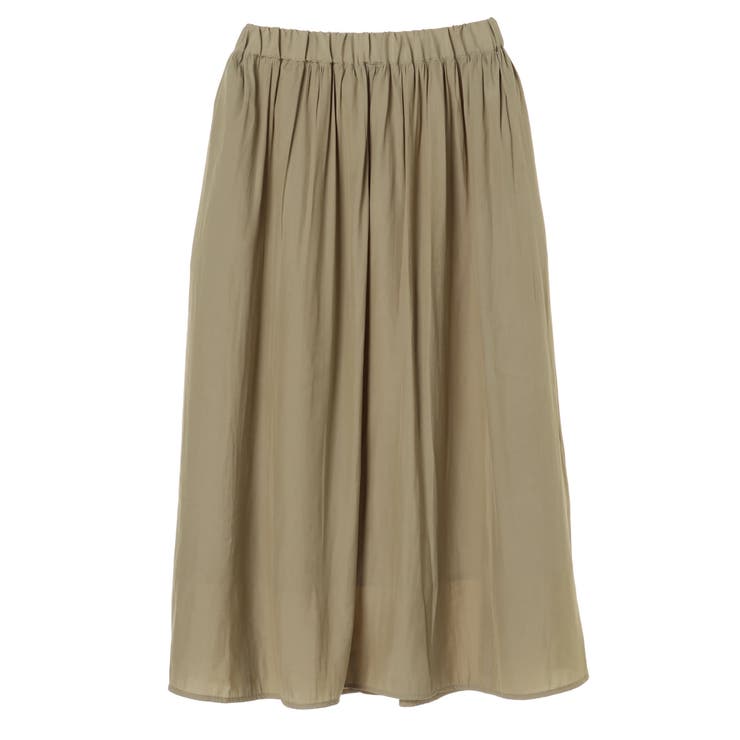 サテンギャザースカート | Green Parks  | 詳細画像13 