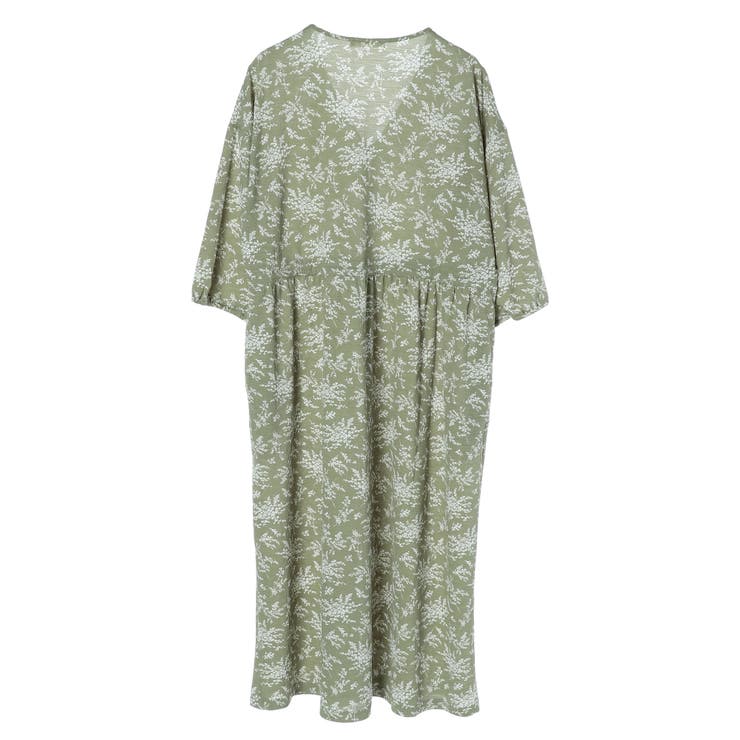 花柄単色カットワンピース 品番 Grpw Green Parks グリーンパークス のレディースファッション通販 Shoplist ショップリスト