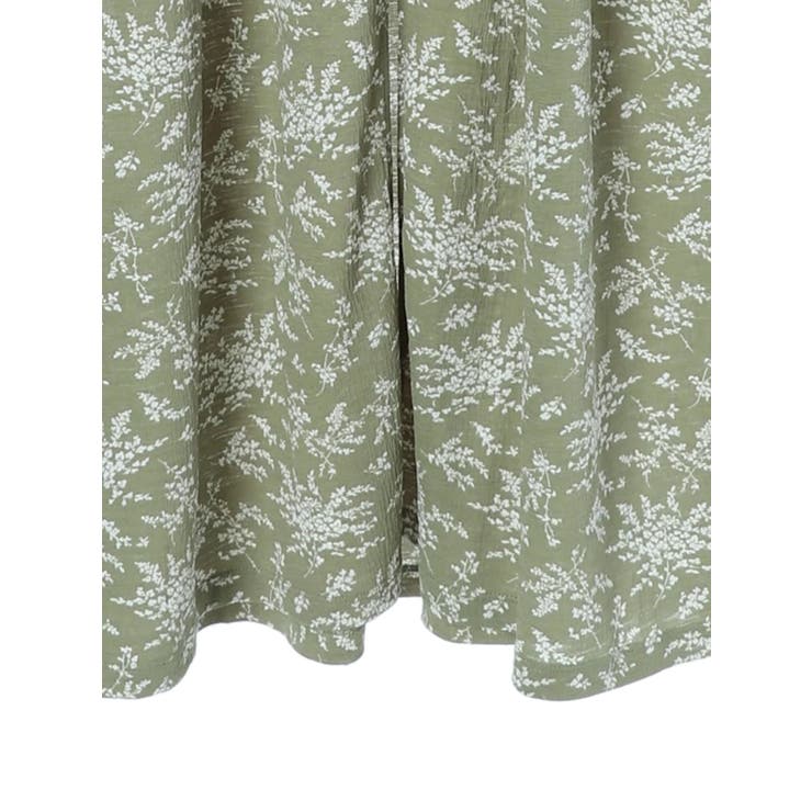 花柄単色カットワンピース 品番 Grpw Green Parks グリーンパークス のレディースファッション通販 Shoplist ショップリスト