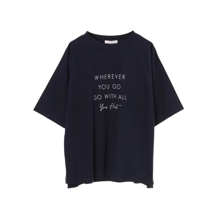 ネイビー | 4段ロゴTシャツ | Green Parks 