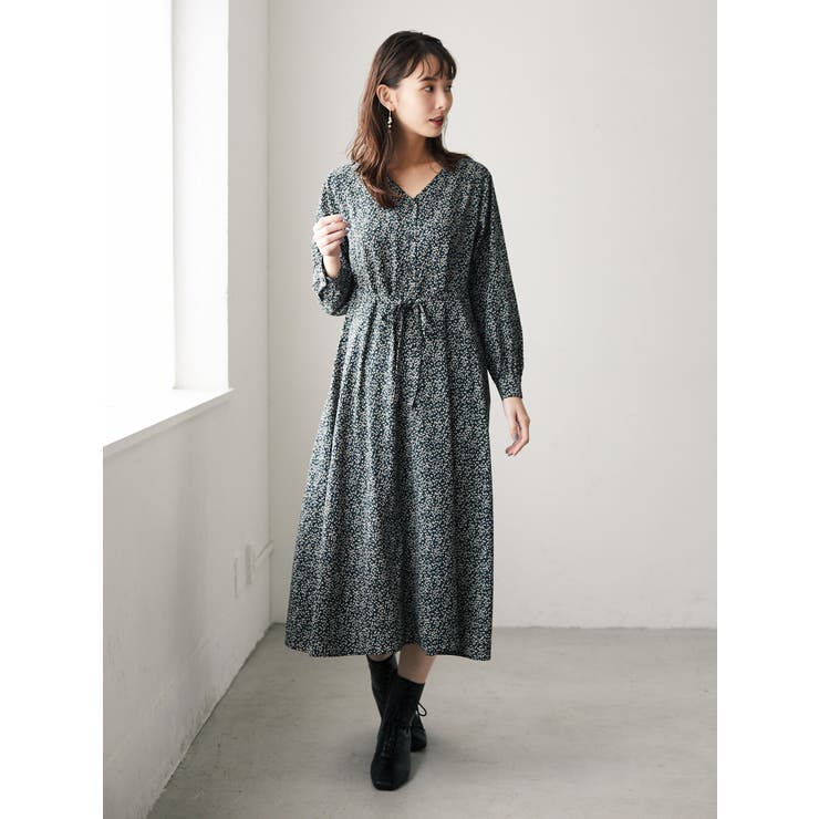 小花柄ワンピース 品番 Grpw Green Parks グリーンパークス のレディースファッション通販 Shoplist ショップリスト