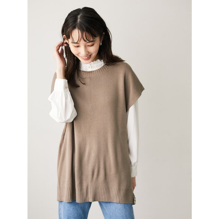 卸し売り購入 バックリボンニットベスト[品番：GRPW0024684]｜Green Parks バッグ