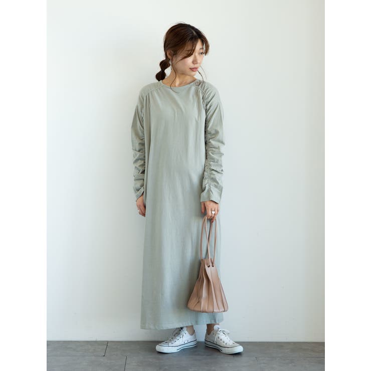 Sugar Spoon ギャザーラグランワンピース 品番 Grpw Green Parks グリーン パークス のレディースファッション通販 Shoplist ショップリスト